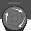 A close-up view of a round car seat cushion with arrows indicating rotation. Produktbild-Vorschau