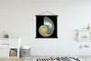 MuchoWow® Textilposter Muschel - Schwarz - Perlmutt 90x90 Produktbild-Vorschau 2