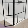 Paroi de douche avec pivot 80+40x195cm - Sérigraphie type Voir les images du produit 7