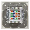 LogiLink Cat.6A Netzwerkdose UP 2xRJ45 geschirmt weiß Produktbild-Vorschau 2