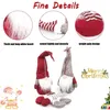 Kerstkabouter pluche - 51,5 x 11,5 cm - Set van 3 - Productafbeelding-voorbeeld 2