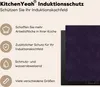 KitchenYeah© Herdabdeckplatte Leder - Textur - Tierhaut , Produktbild-Vorschau 6