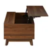 Table basse Merax réglable en hauteur avec porte à volet Voir les images du produit 9
