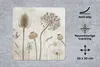 MuchoWow® Mauspad Mousepad Blumen - Aquarell - Stilleben - Produktbild-Vorschau 2