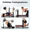 Wiltec Hantelbank klappbar bis 230 kg mit Langhantelablage Produktbild-Vorschau 8