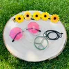 Oblique Unique Hippie Kostüm Accessoire Set - Sonnenbrille Produktbild-Vorschau 2