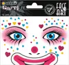 HERMA Face Art Sticker Clown Annie Anteprima dell’immagine prodotto 1