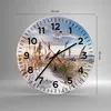 Wanduhr - Rund - Glasuhr - Möwe Meer Küste - 30x30cm - Produktbild-Vorschau 3