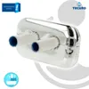 tecuro Universal Doppel-Scharnierrosette für Rohr Ø 10 mm Produktbild-Vorschau 6