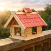 Mucola Vogelhaus Vogelfutterhaus Holz Vogelvilla Produktbild-Vorschau 7