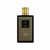 A black bottle of Perris Monte Carlo Rose de Taif Eau de Parfum Spray with gold accents and text. Voir les images du produit