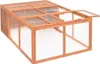 vidaXL Garten-Tierkäfig 150x100x50 cm Massivholz Tanne Produktbild-Vorschau 2