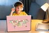 MuchoWow® Laptop Aufkleber Sticker Cover Weltkarte - Rosen Produktbild-Vorschau 3