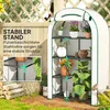 Serre Outsunny avec porte coulissante, étagères, serre en Voir les images du produit 7