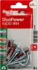 Fischer 535000 Dübel / Schraubdübel 6 Stück Schraub- und Produktbild-Vorschau 9