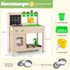 Matschküche für Kinder mit Tafel und Wasserhahn Produktbild-Vorschau 2