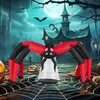 COSTWAY Halloween pavúk samonafukovací, strašidelná Náhľad obrázku produktu 1
