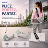 Trottinette pour enfants avec frein à main, roues Voir les images du produit 3