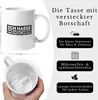 Mittelfinger Tasse Weiß – lustiger Kaffeebecher mit Produktbild-Vorschau 2