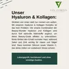 Kombination aus Hyaluronsäure und Kollagen zur Unterstützung von Haut, Haaren und Nägeln. Produktbild-Vorschau