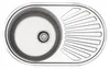 Edelstahlspüle 780 mm 1 Becken reversibel inkl. Produktbild-Vorschau 1