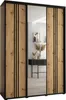 MEBLE KRYSPOL Davos 7 Schrank, drei Türen - 235,2x170x45 cm Produktbild-Vorschau 1