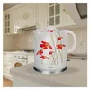 Czajnik elektryczny ceramiczny 1.2L czerwony Produktbild-Vorschau 3