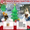 XMTECH Arbre de Noël gonflable 1,5 m avec boîtes cadeaux, Voir les images du produit 6