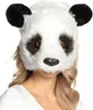 Halbmaske Panda Plüsch Produktbild-Vorschau 3