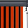 vidaXL Vonkajšia roleta 160x250 cm oranžová a hnedá Náhľad obrázku produktu 6