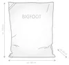 Sitting Point BigFoot Scuba 130 x 170 cm,  Anthrazit Produktbild-Vorschau 2