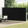 Vidaxl Garden Bildschirm ausziehbar 180 x 500 cm Schwarz Voir les images du produit 2