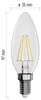 LED Lampe Filament Candle / E14 / 3,4 W (40 W) / 470 lm / Neutralweiß Produktbild-Vorschau
