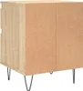 vidaXL Nočný stolík Sonoma Dub 40x35x50 cm odvodený výrobok Náhľad obrázku produktu 5