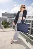 Torba transportowa - 42 x 35 cm - niebieska - poliester - Podgląd zdjęcia produktu 4