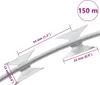 vidaXL BTO-22 Fil d'accordéon NATO avec pinces Acier Voir les images du produit 4
