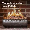 CASABEL Brasero Pellets & Gránulos Grueso, 30cm, Cap. 5kg, Vista previa de la imagen del producto 3