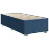 Boxspringbett mit Matratze Blau 90x200 cm Stoff, Klassische Produktbild-Vorschau 8