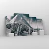 Bild auf Leinwand - Leinwandbild - 4 Teile - Dunkel Himmel Produktbild-Vorschau 4