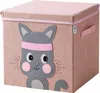 Boîte de rangement en tissu pour enfant "chat" avec Voir les images du produit 6