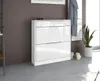 Schuhschrank "Oliva1" Basic, weiß-glänzend Produktbild-Vorschau 2