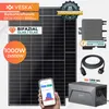 Balkonkraftwerk 1000 W Bifazial mit Speicher Anker Produktbild-Vorschau 1