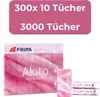 Zakdoekjes Akito, 300 stuks, 10 verpakkingen, 4-laags Productafbeelding-voorbeeld 2
