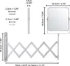 Belle Vous Chrom Kosmetikspiegel mit Wandhalterung Produktbild-Vorschau 7