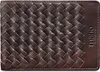 mano Leder Geldbörse Don Luca Coin Wallet with Flap Dark Produktbild-Vorschau 1