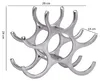 FineBuy Weinregal Design 24 cm für 6 Flaschen Aluminium Produktbild-Vorschau 3