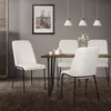 ML-Design jídelní židle sada 2 béžových polyesterových Náhled obrázku produktu 7