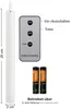 6er Set Echtwachs LED Stabkerzen 25 cm in Weiß, warmweiß Produktbild-Vorschau 3