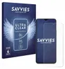 A product shot of a phone screen protector packaging and the screen protector itself. Produktbild-Vorschau