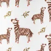 Bambusová plenka 75x75 cm Zebra / Bocioland Náhled obrázku produktu 3